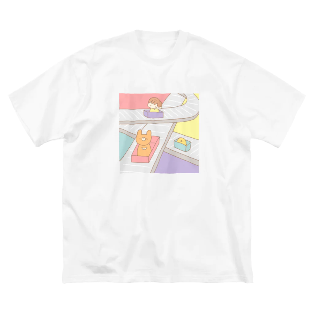 ゆあがりのベルトコンベアー Big T-Shirt