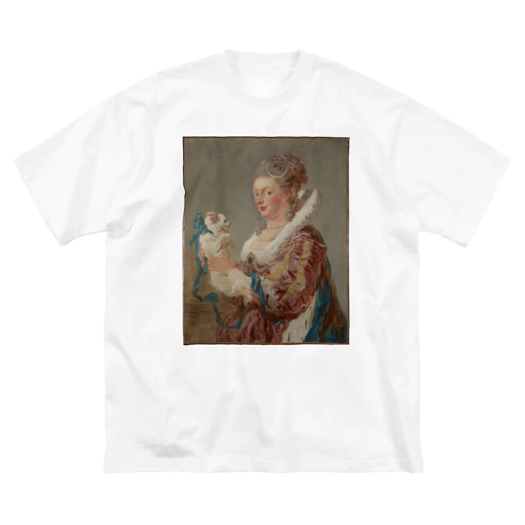 public domainのA Woman with a Dog Big T-Shirt
