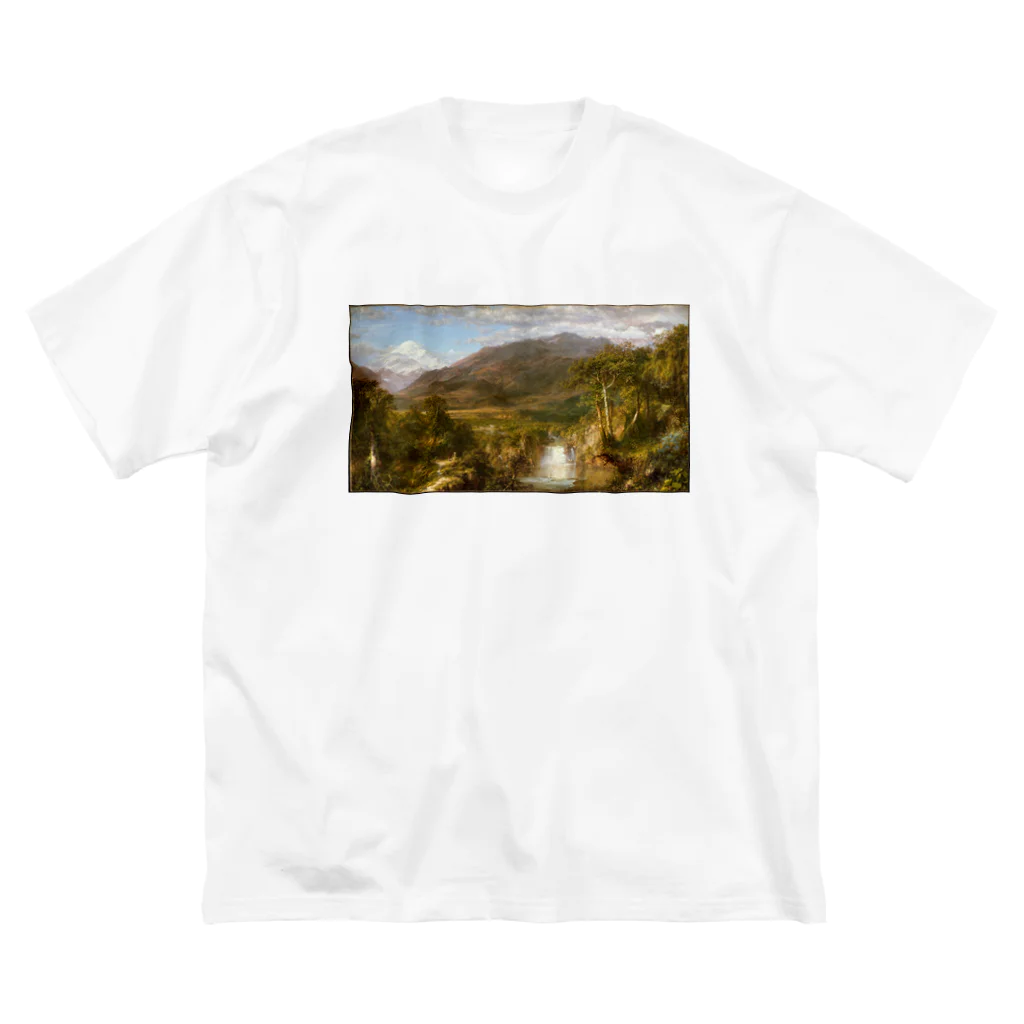 public domainのHeart of the Andes ビッグシルエットTシャツ