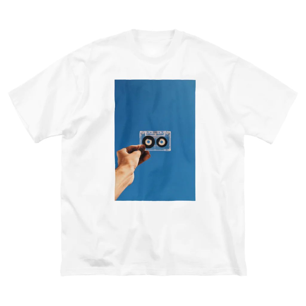 public domainのcassette tape by eyeswithmyopia ビッグシルエットTシャツ