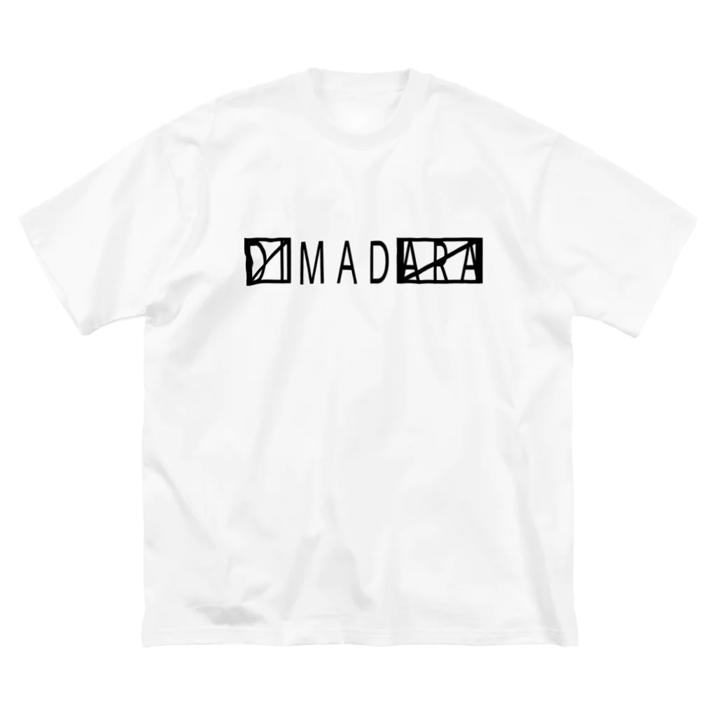 DIMADARA BY VULGAR CIRCUSの〼MAD〼 黒/DB_15 Big T-Shirt