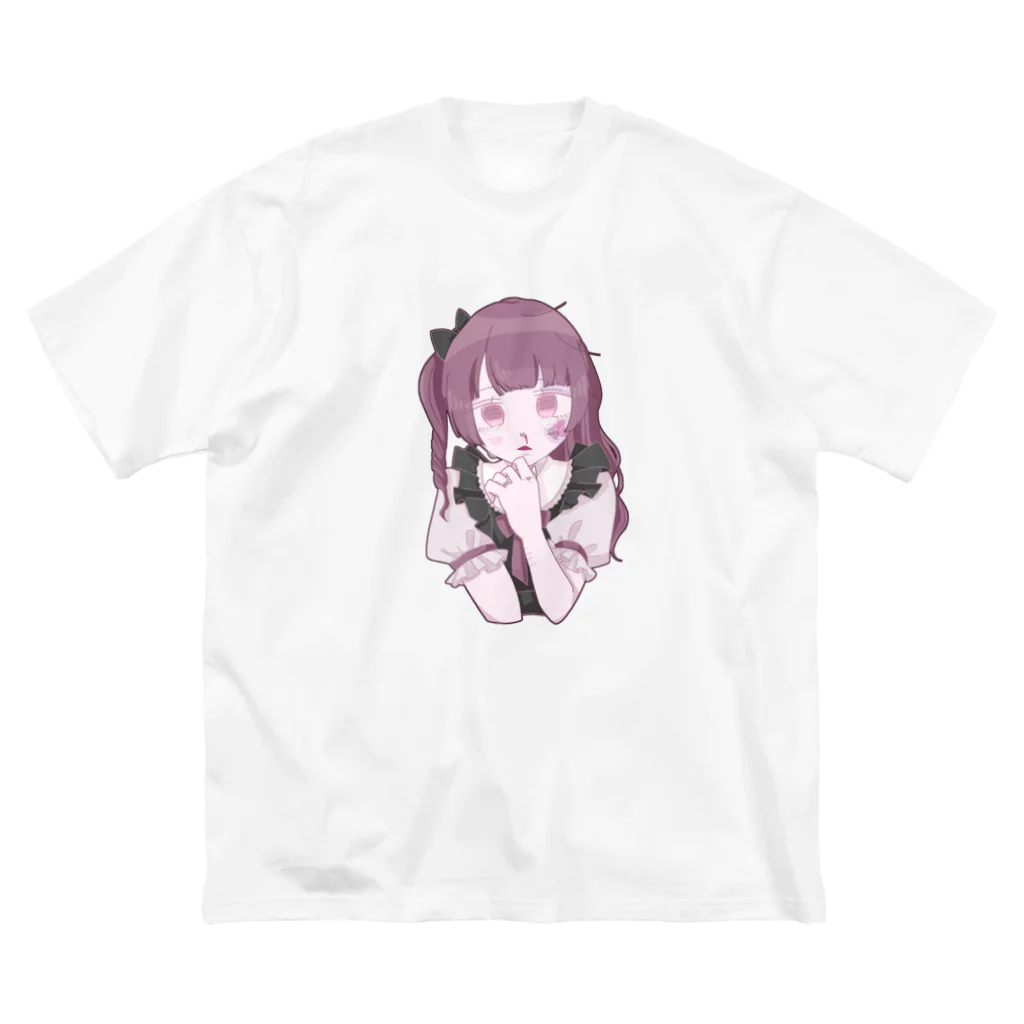 momo_tanisiのさんぷ ビッグシルエットTシャツ