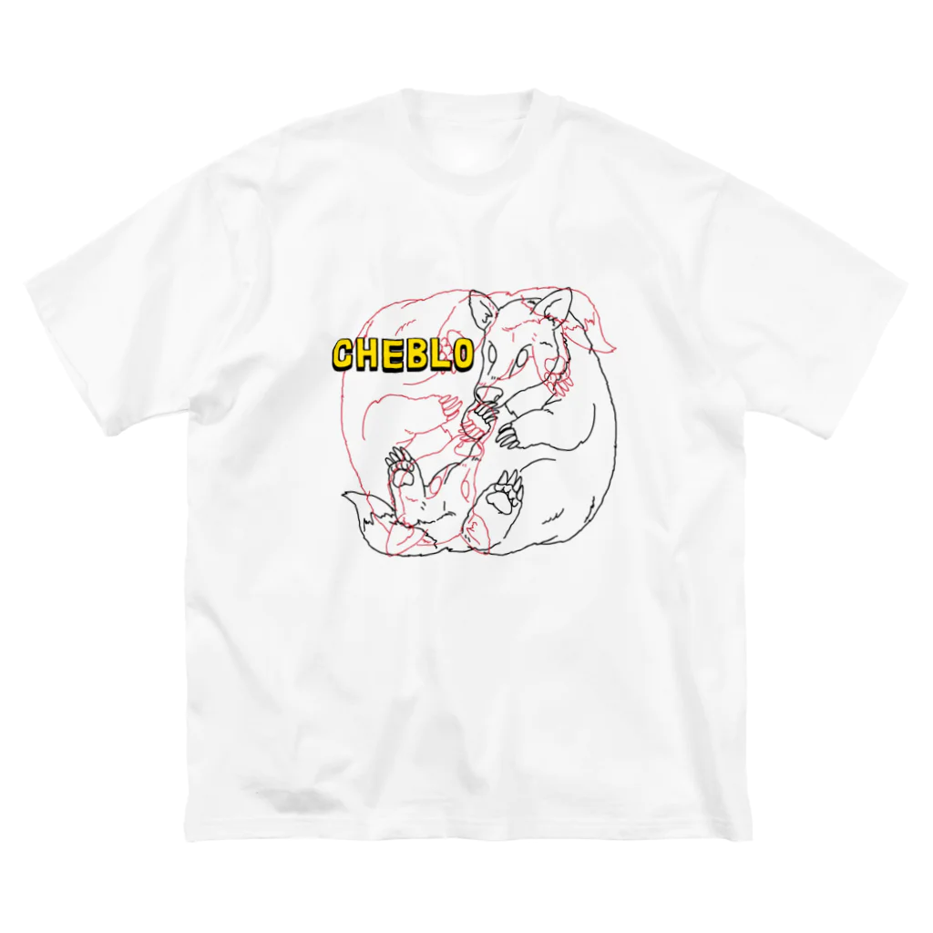 CHEBLOのチェブアニマル ビッグシルエットTシャツ