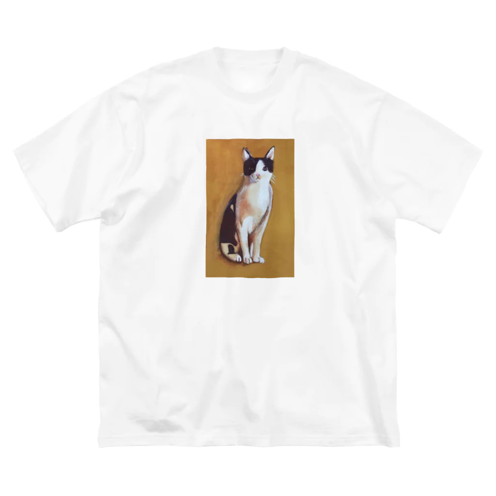 mikitoartのねこ ビッグシルエットTシャツ