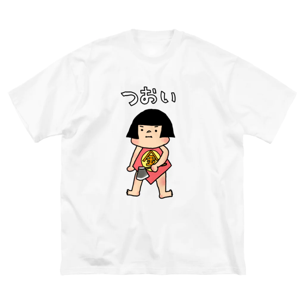 サカナナカスのまさかりJr. ビッグシルエットTシャツ