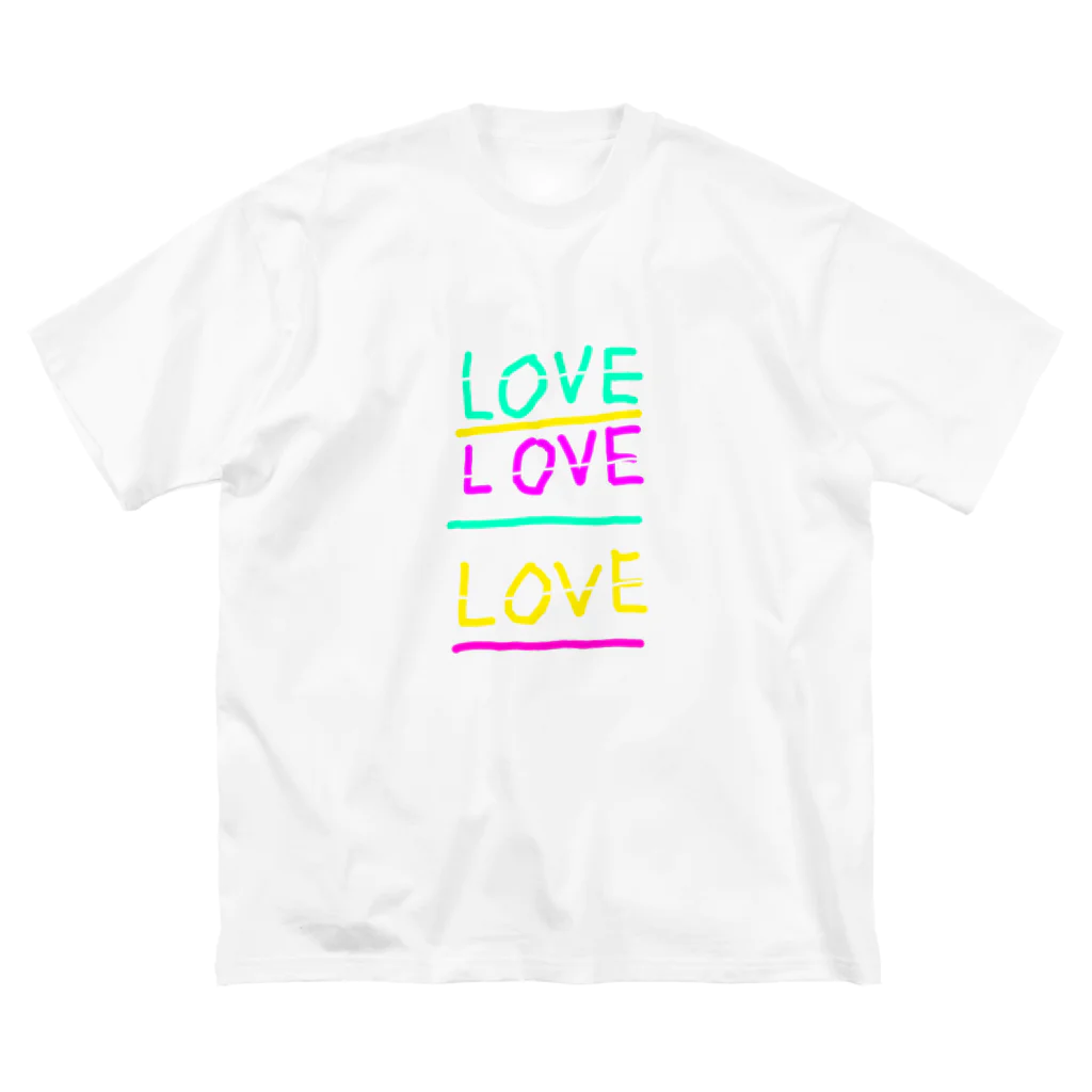 nonomamaのlove サマー Big T-Shirt