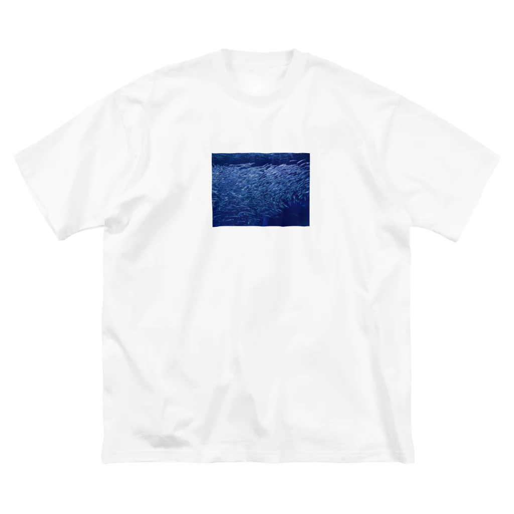 tablet  shopの魚群Tシャツ Big T-Shirt