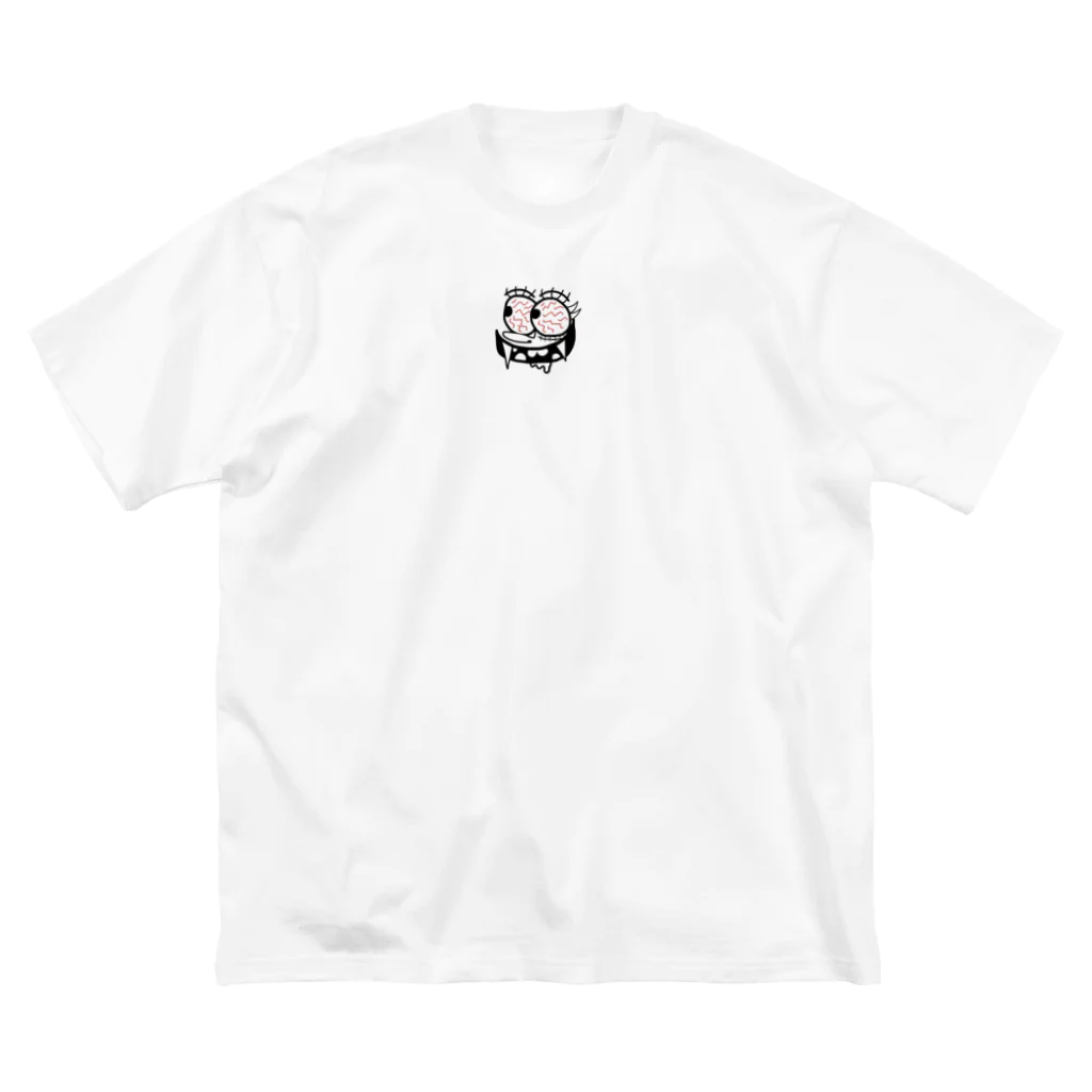 もうの充血くん ビッグシルエットTシャツ