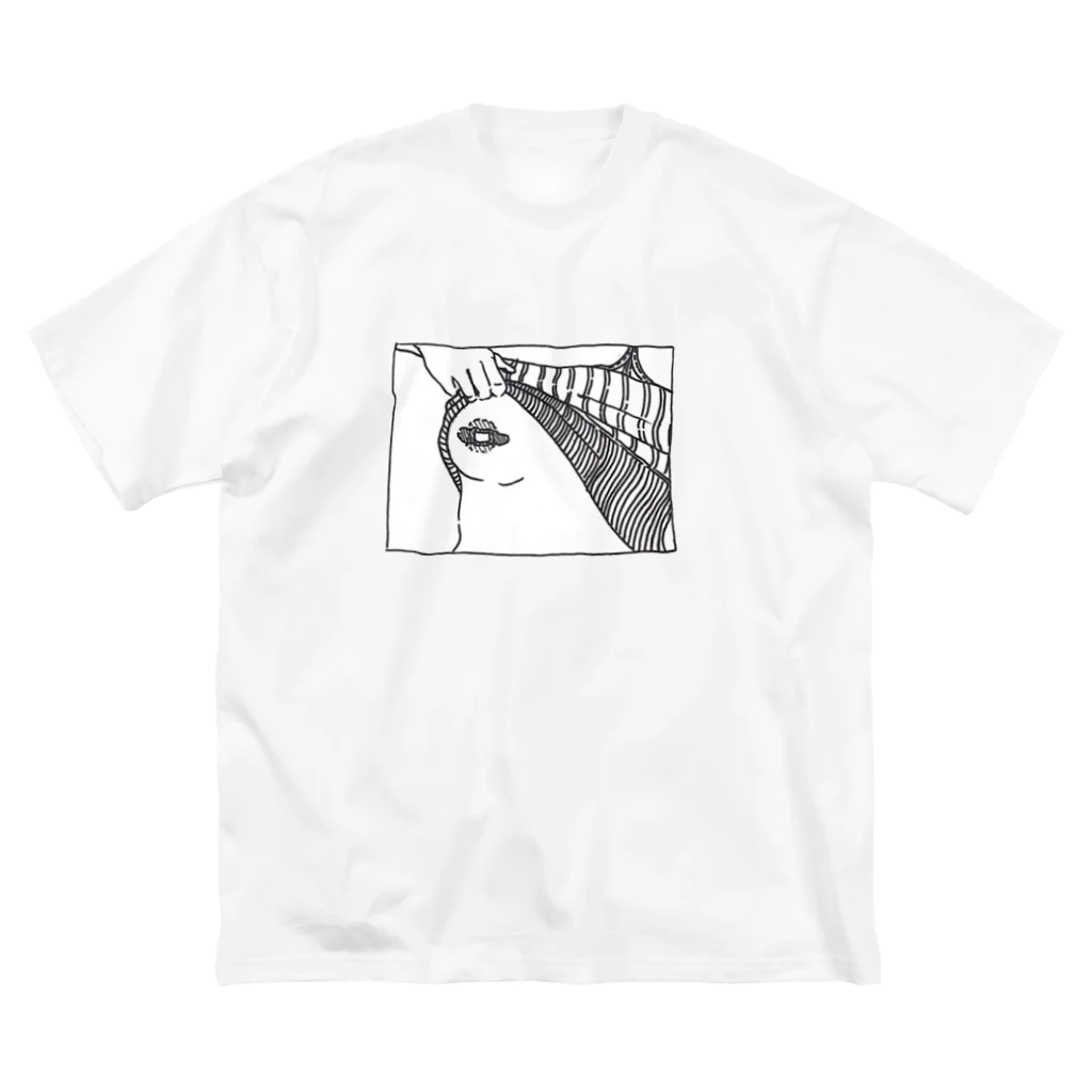 ぽむのすけべt ビッグシルエットTシャツ