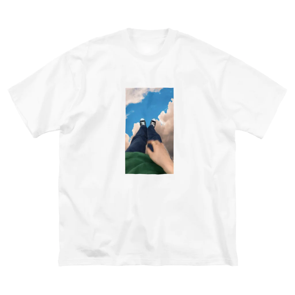 nandemo__ariの雲の上で ビッグシルエットTシャツ