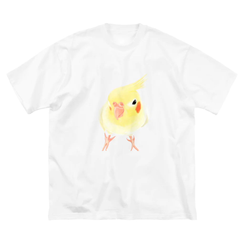 まめるりはことりのオカメインコ　おすましルチノー【まめるりはことり】 Big T-Shirt