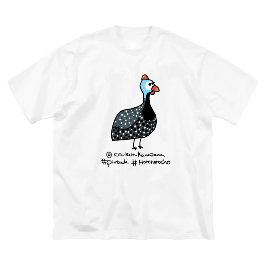 Couleur(クルール)のホロホロ鳥 ビッグシルエットTシャツ