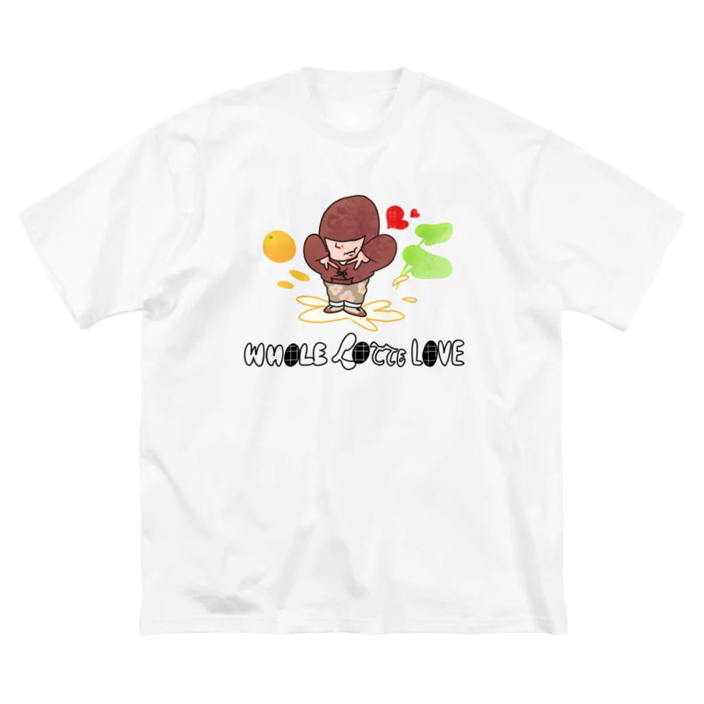 ADULT GENTLEMEN           Designer by 不思議屋®︎のWHOLE LOTTE LOVE Big T-Shirt