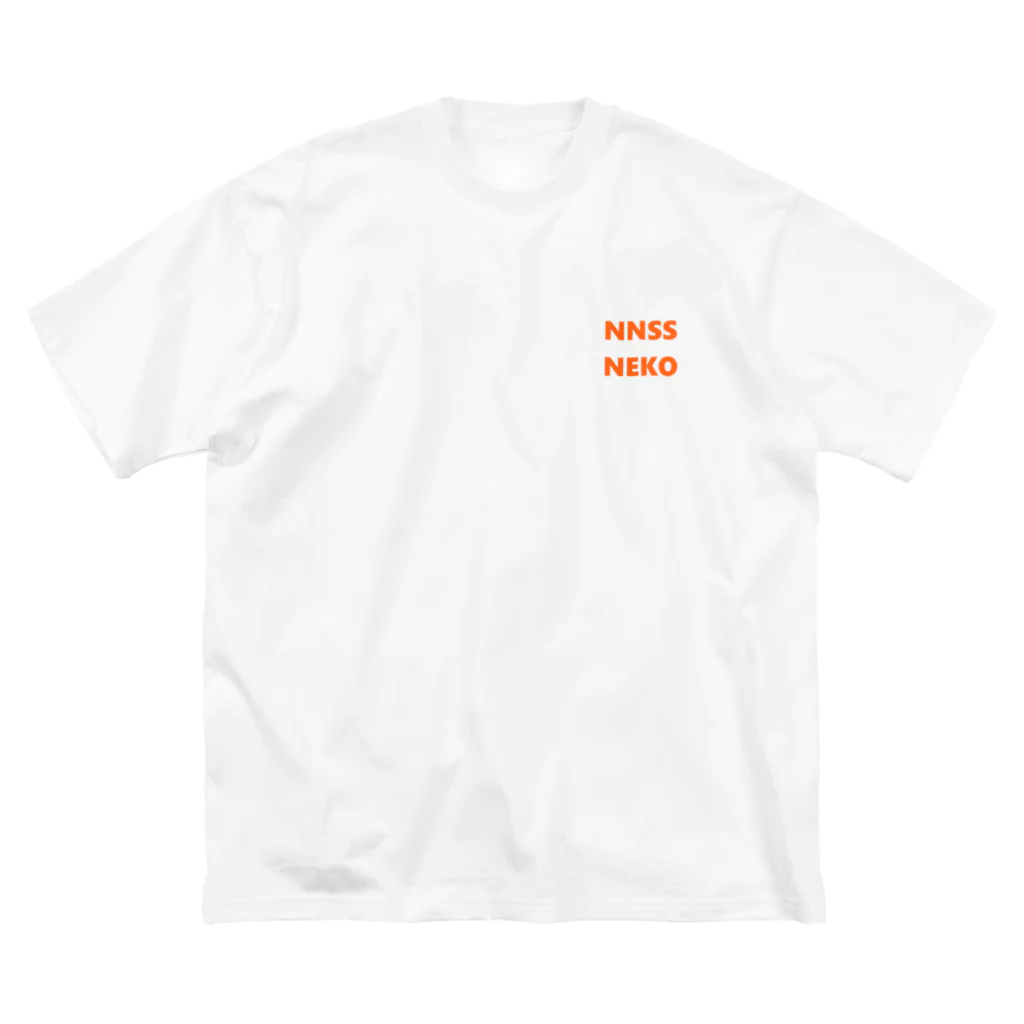 - NNSS -の猫-NNSS-2020"BIG NEKO" ビッグシルエットTシャツ