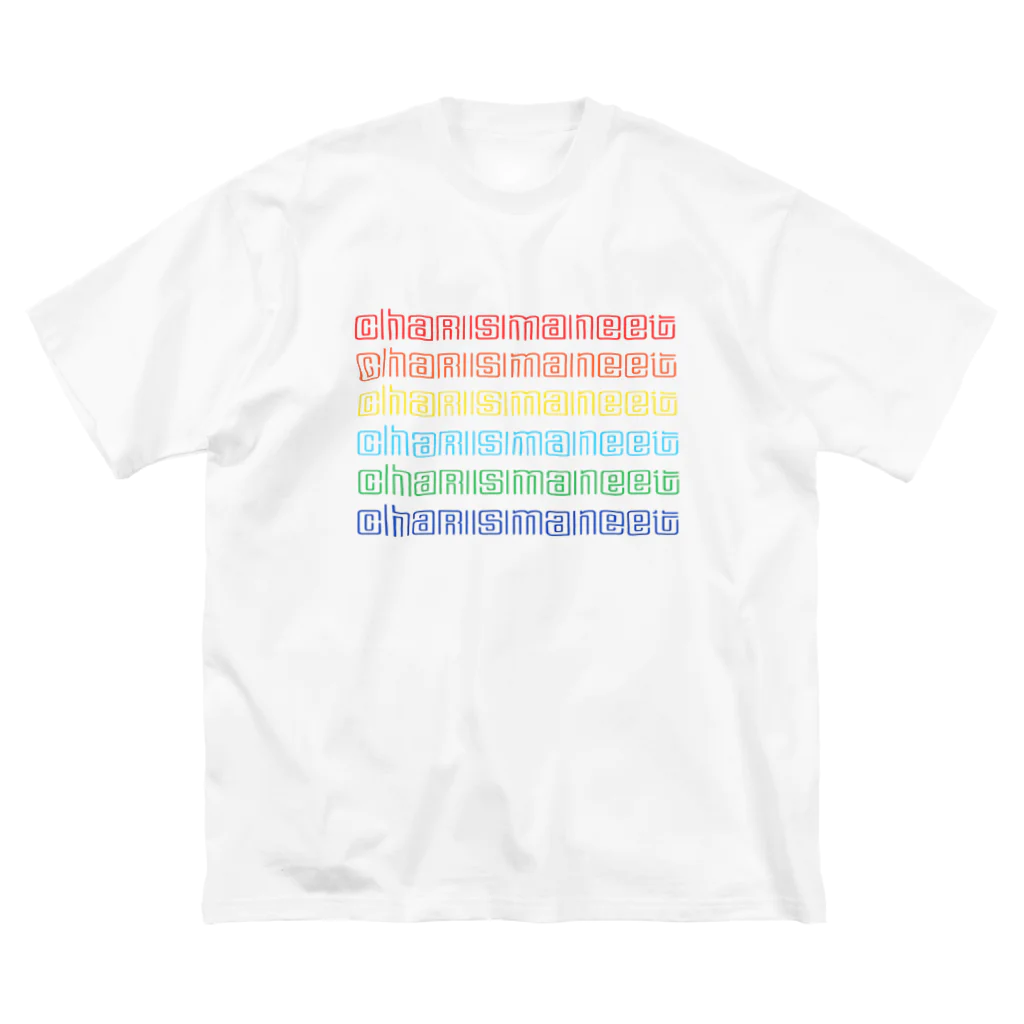 カリスマニートのCharisma neet ヴィンテージロゴ Big T-Shirt