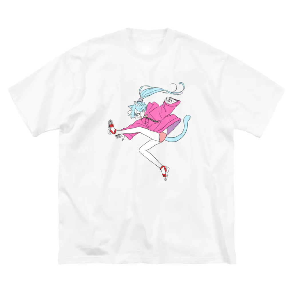 きらきらやさんのダニャー！ ビッグシルエットTシャツ