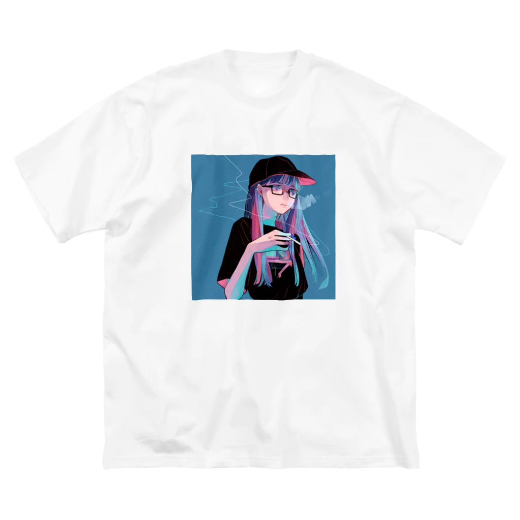 リチャード君のTシャツの子 루즈핏 티셔츠