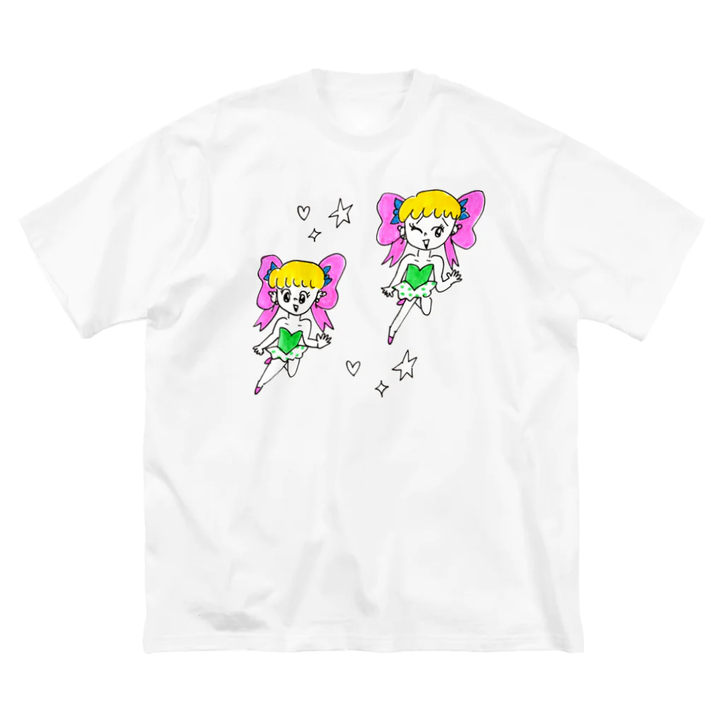 りかちゃんのりぼんの妖精 ビッグシルエットTシャツ