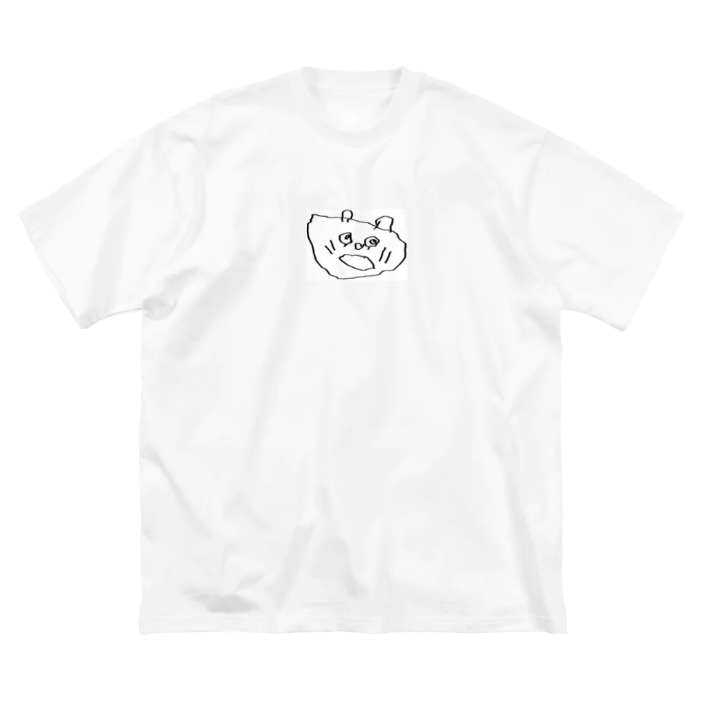 (株)夢恵コーポレーションのよっちゃんが書いたにゃー Big T-Shirt