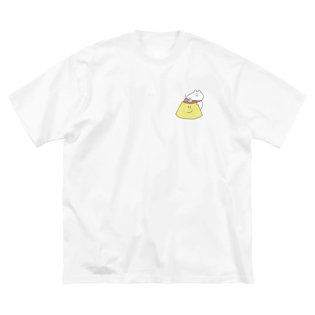 とだやまの格が違うプリン ビッグシルエットTシャツ