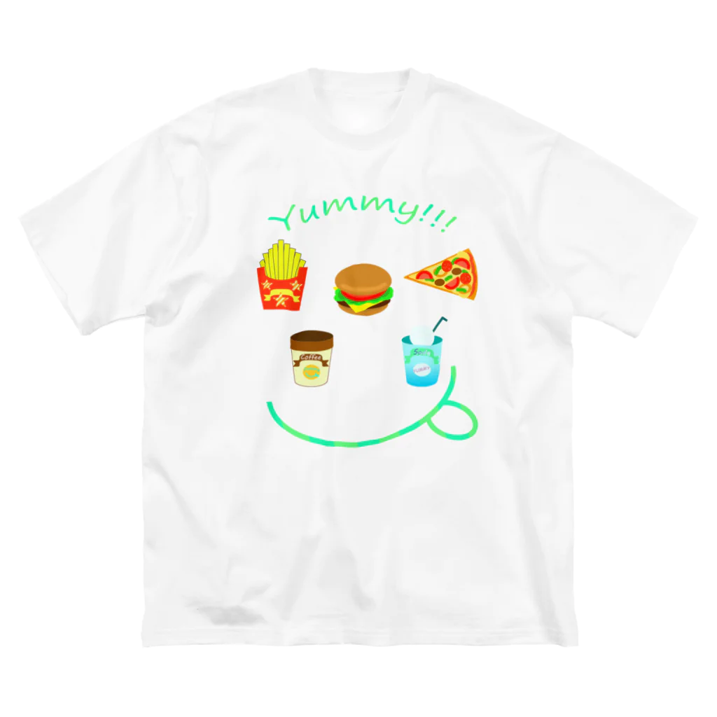 Yokokkoの店のYUMMY!!! ビッグシルエットTシャツ