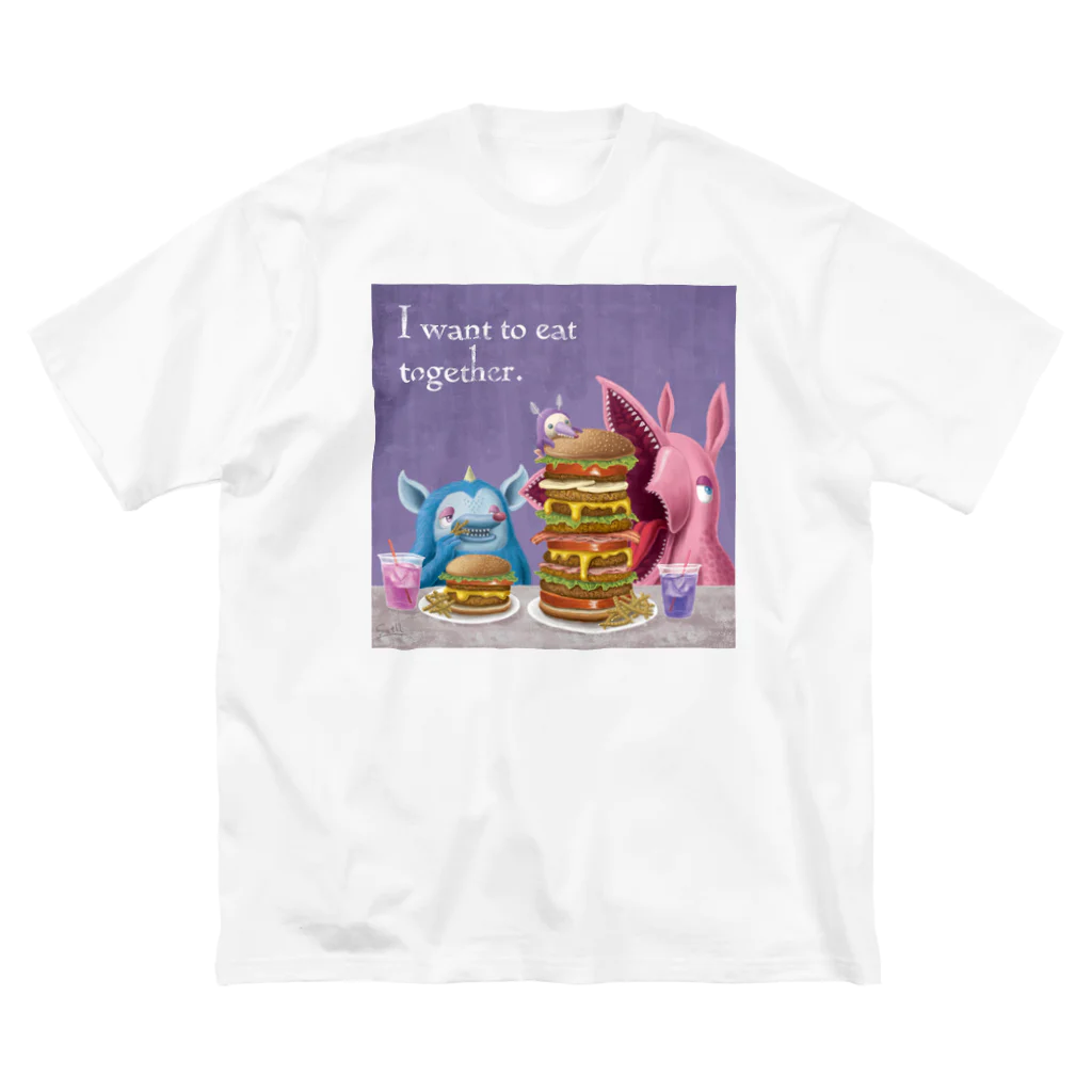 f-monのお食事会のモンスター Big T-Shirt