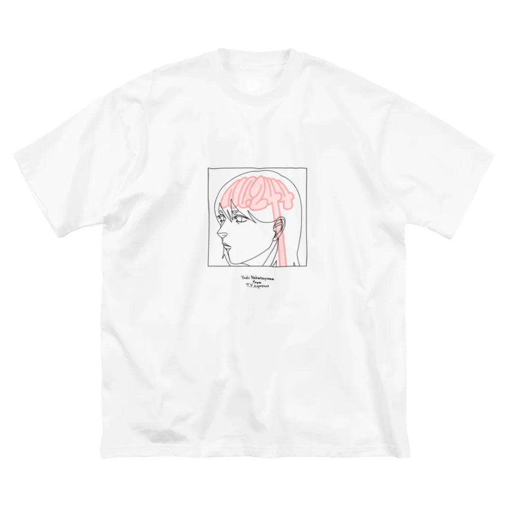 Yoshi Nakatsuyamaの脳.244 ビッグシルエットTシャツ