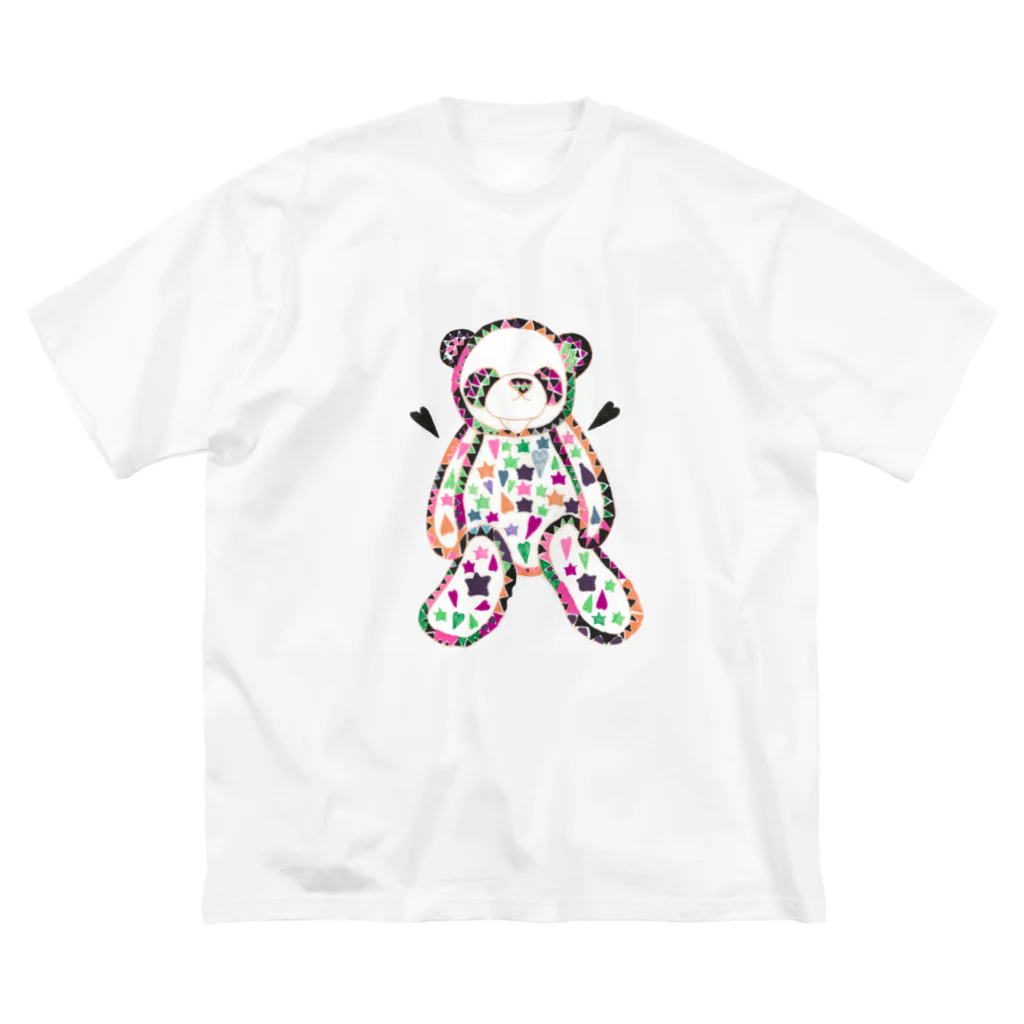 あいざわりさ子の不良パンダちゃん Big T-Shirt