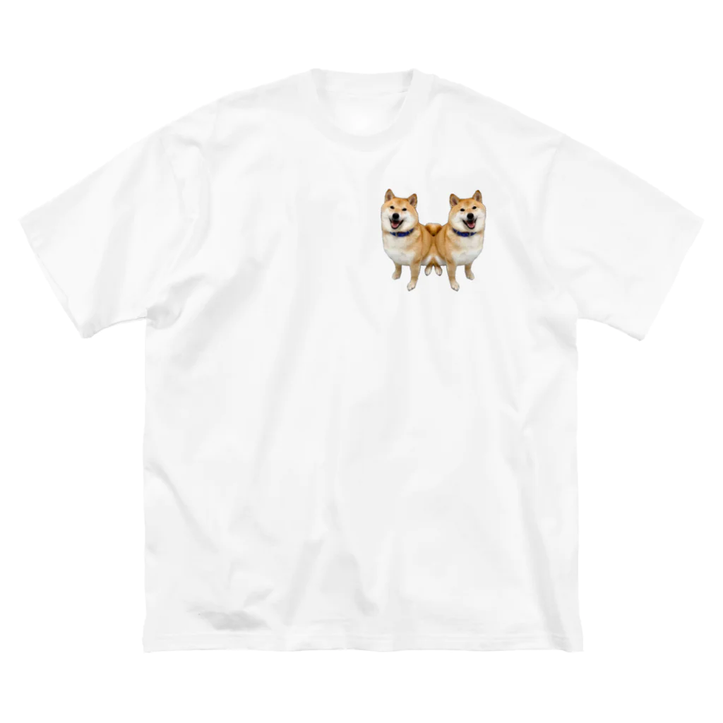 こなっさくSHOPのわんぽいんと ビッグシルエットTシャツ