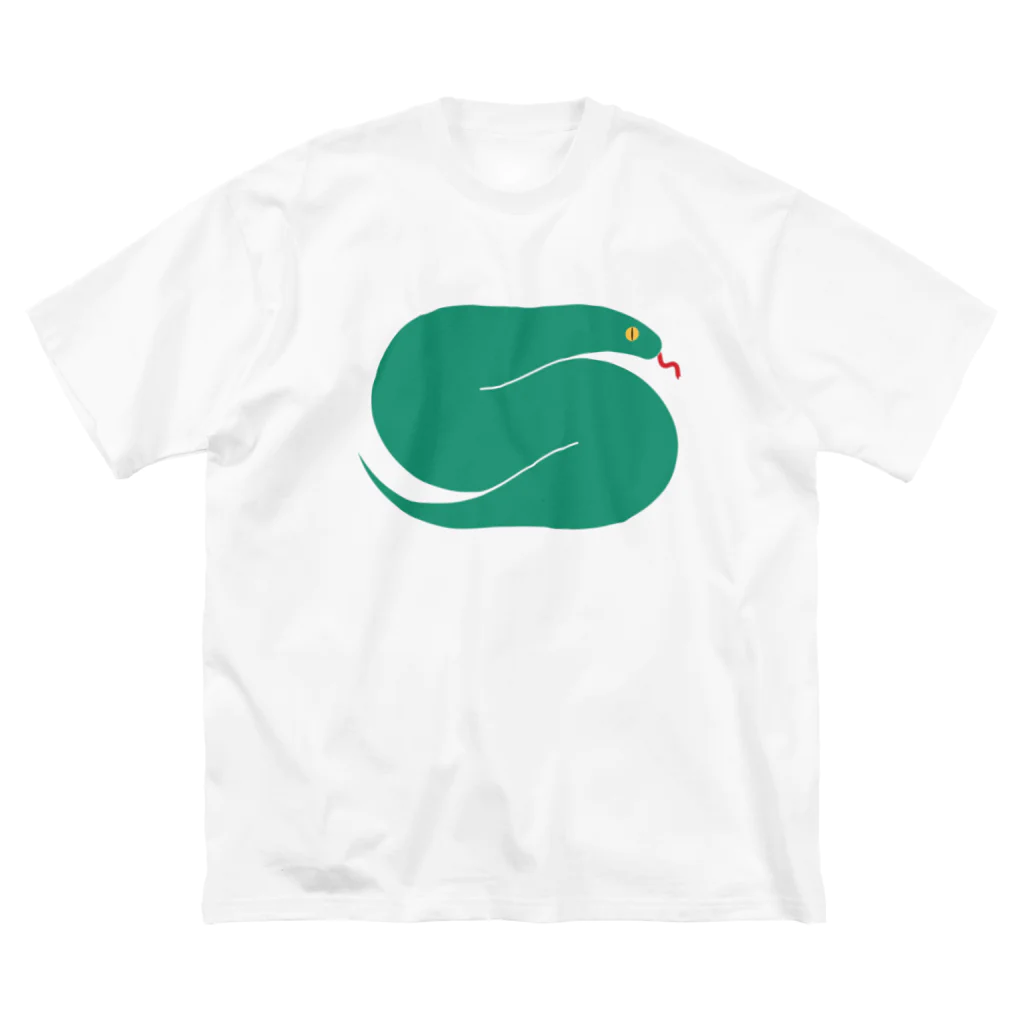 HayatoNakadaのSnake ビッグシルエットTシャツ