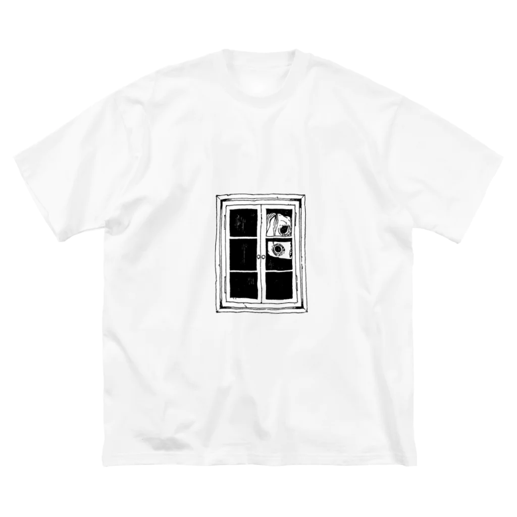 izumi000のヤバい窓 ビッグシルエットTシャツ