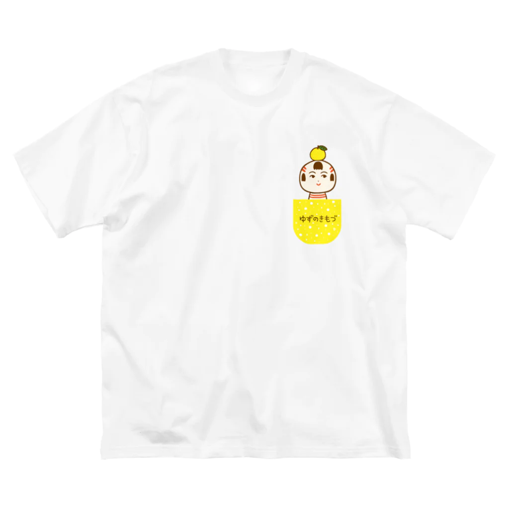 仙台弁こけしのゆずのきもづ ビッグシルエットTシャツ