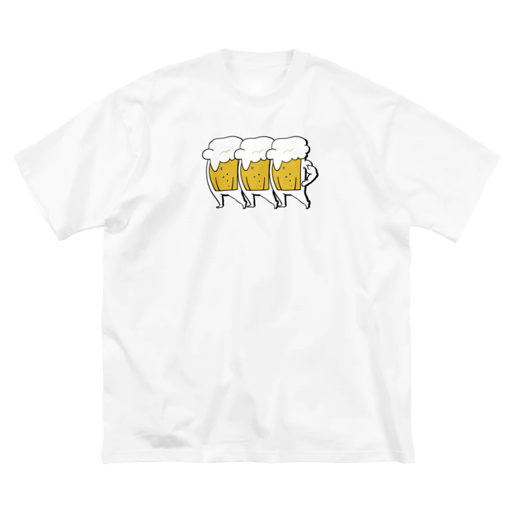 さくら もたけの踊るビールSTEP2 ビッグシルエットTシャツ