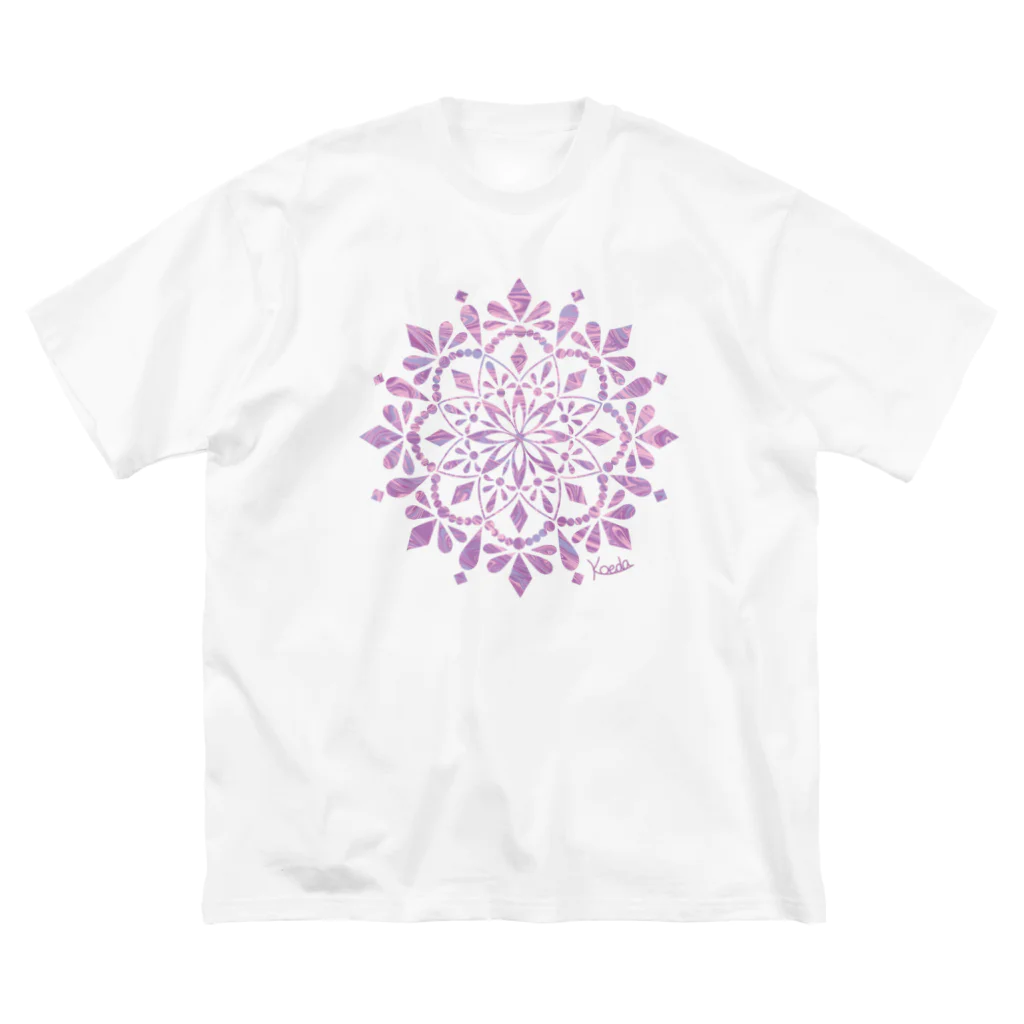 小枝[FunCoMadeメンバー]のMANDARA-LILAC- ビッグシルエットTシャツ