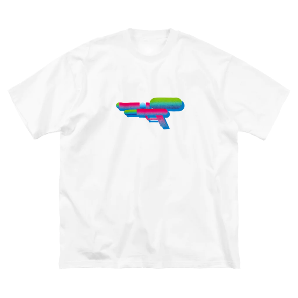 siunのwater gun ビッグシルエットTシャツ