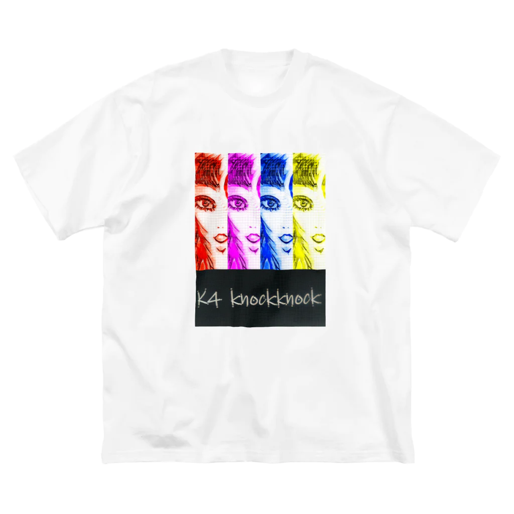 帽子屋のK4knockknock4piece ビッグシルエットTシャツ