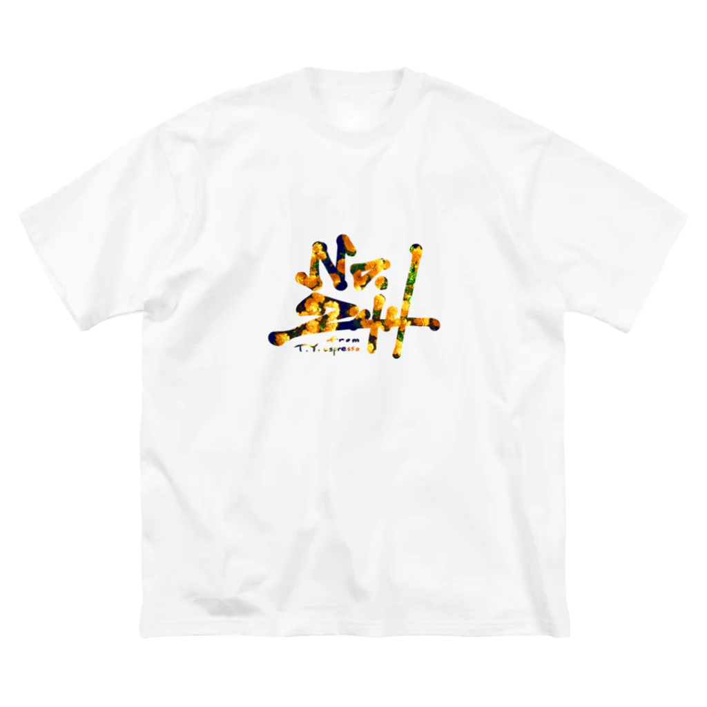 Yoshi NakatsuyamaのNo.244（Flower） ビッグシルエットTシャツ