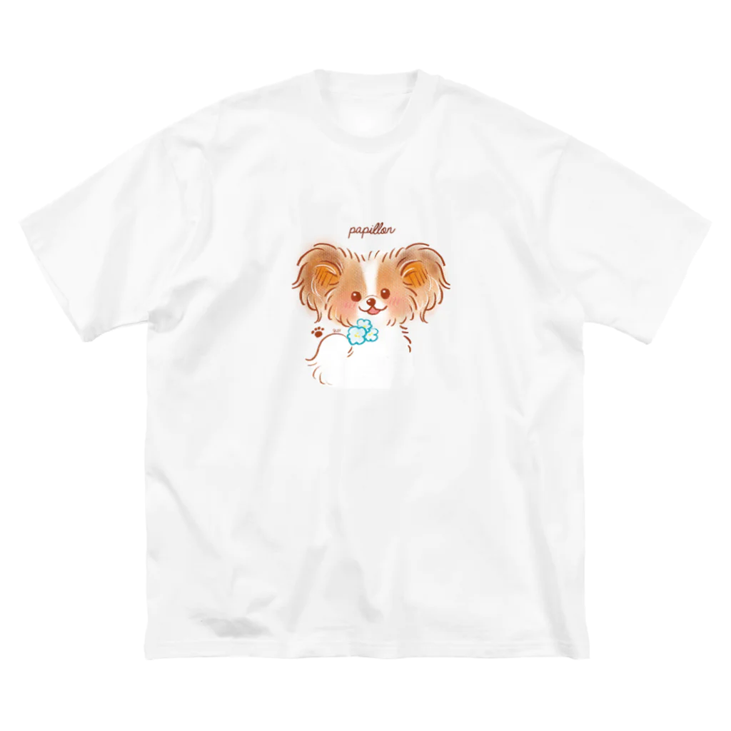 くろさわゆいの子パピヨン Big T-Shirt