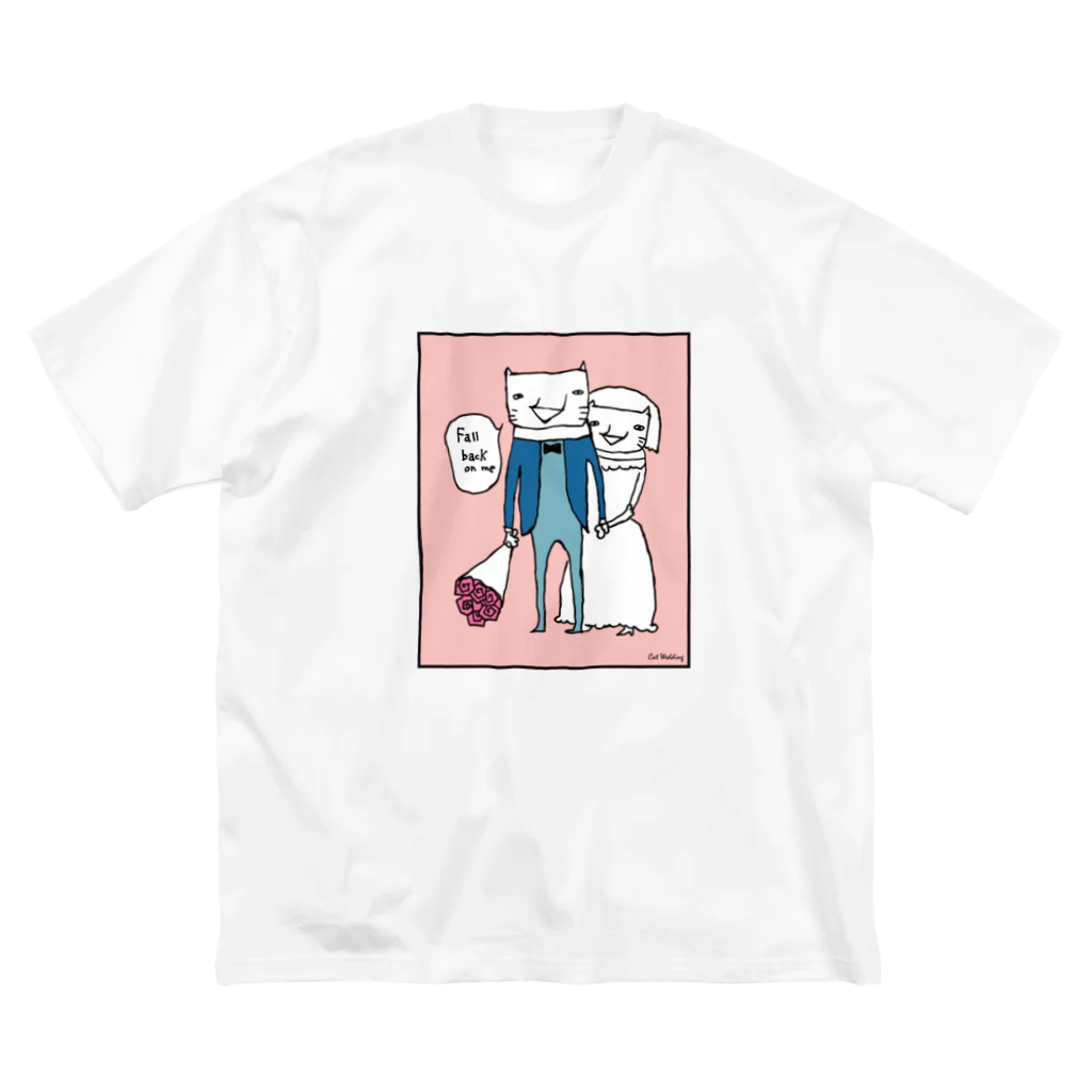 T.O.G design shopのCat Wedding～関白宣言～ ビッグシルエットTシャツ