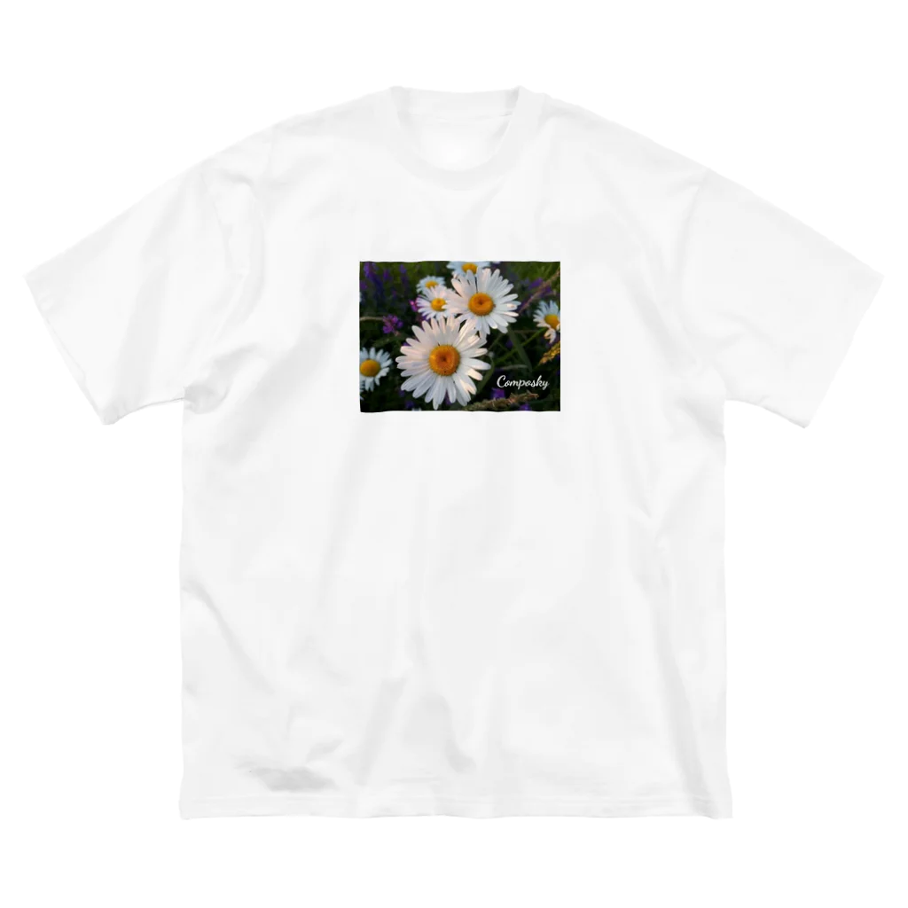 ComposkyのMARGARET PHOTO ビッグシルエットTシャツ