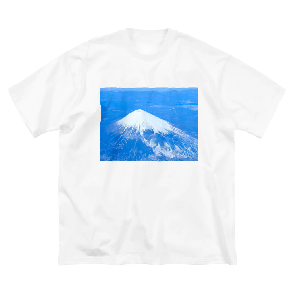 miukissimoの空から富士山 ビッグシルエットTシャツ