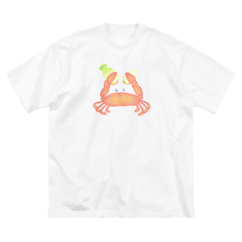 まろやか倶楽部のﾁｮｯｷﾝ！カニによりダイコン半分物語 Big T-Shirt