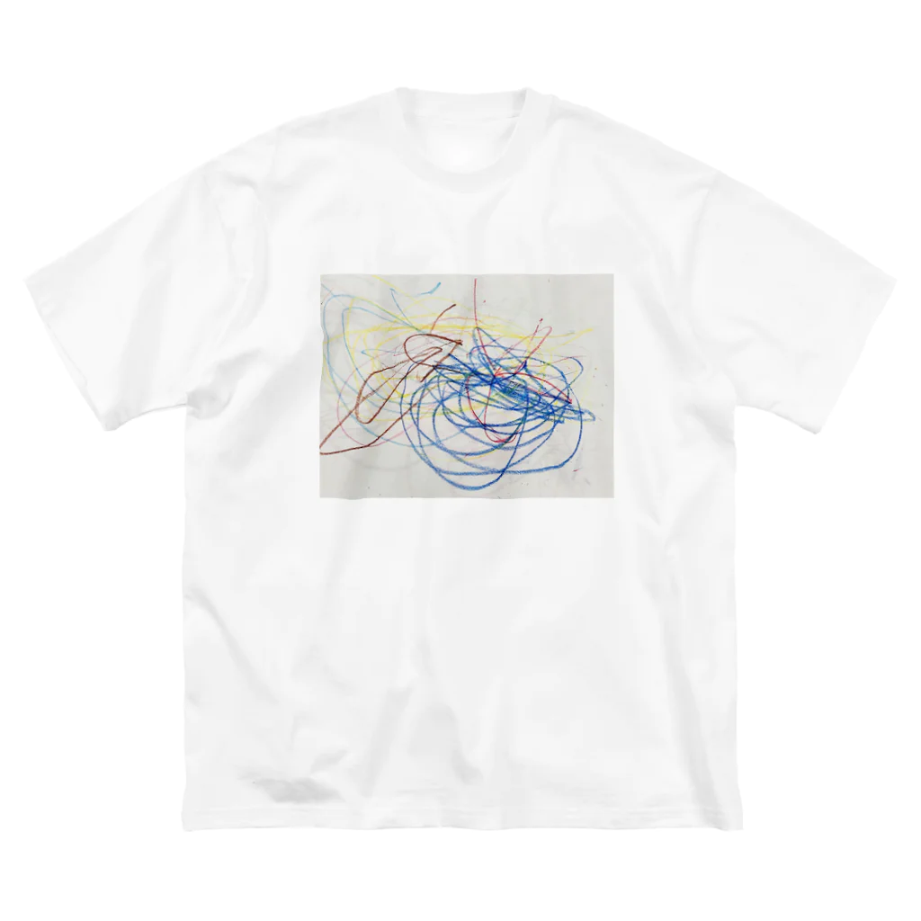 イヤイヤ期と闘うママの2歳児の絵 Big T-Shirt