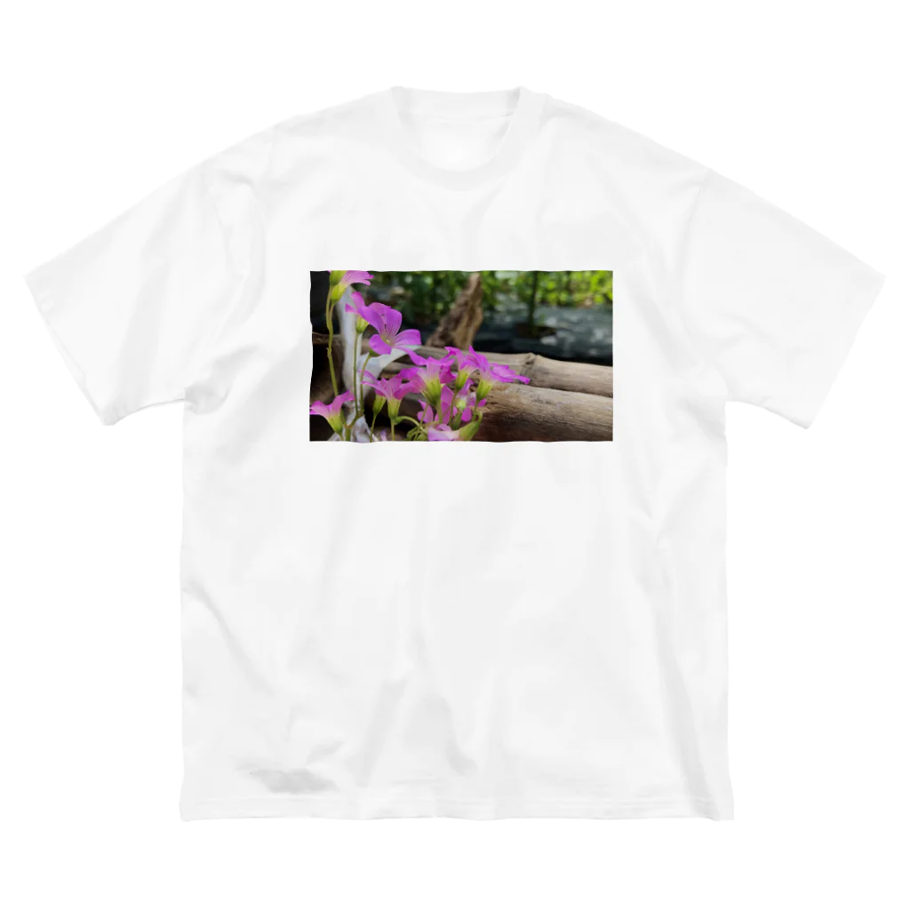 華の庭の紫片喰 Big T-Shirt