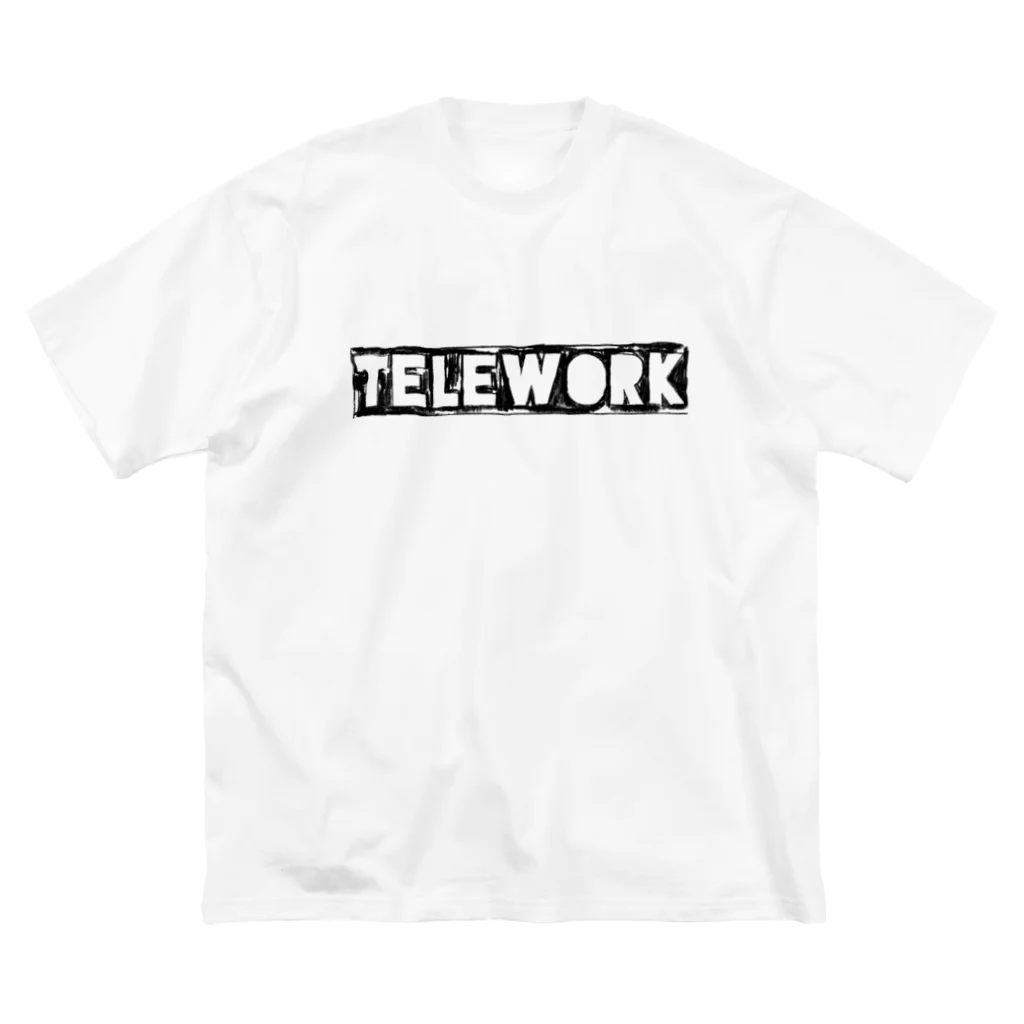 Yukinko Akira factoryのtelework ビッグシルエットTシャツ