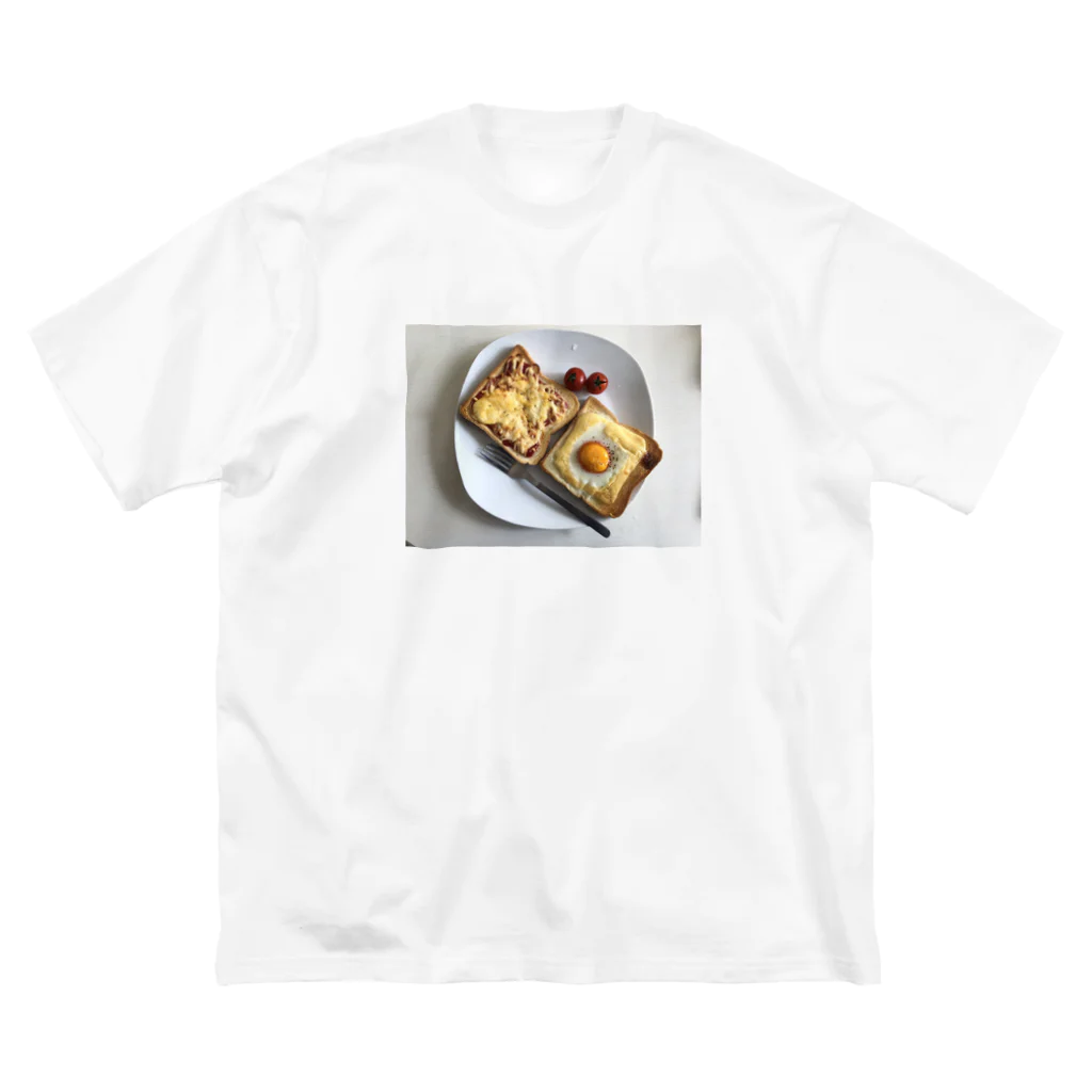 朱華の朝ごはん ビッグシルエットTシャツ