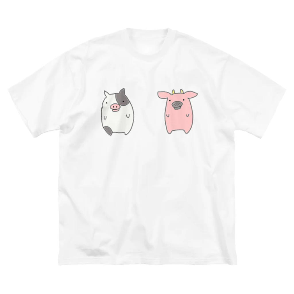 日向さおり&をりん出逢って3秒でプチ出陣のもーしゃるぶーすたんす Big T-Shirt