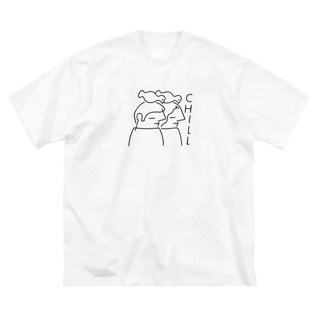 BBPのCHILL ビッグシルエットTシャツ