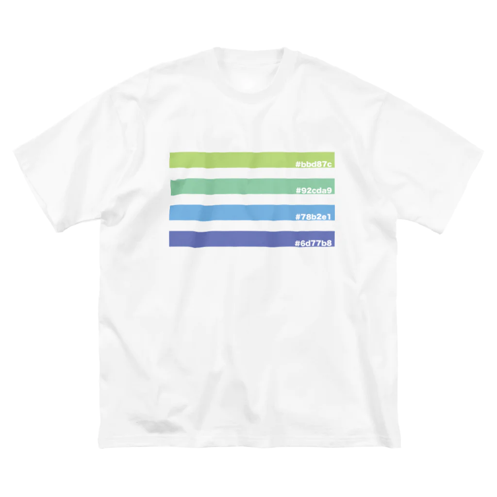 .sqipのカラーコード Big T-Shirt