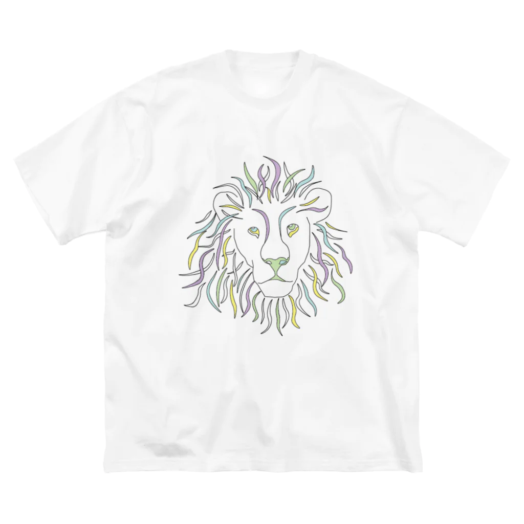 riconaのライオン Big T-Shirt